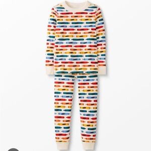 EUC Hanna Andersson Crayon pajamas